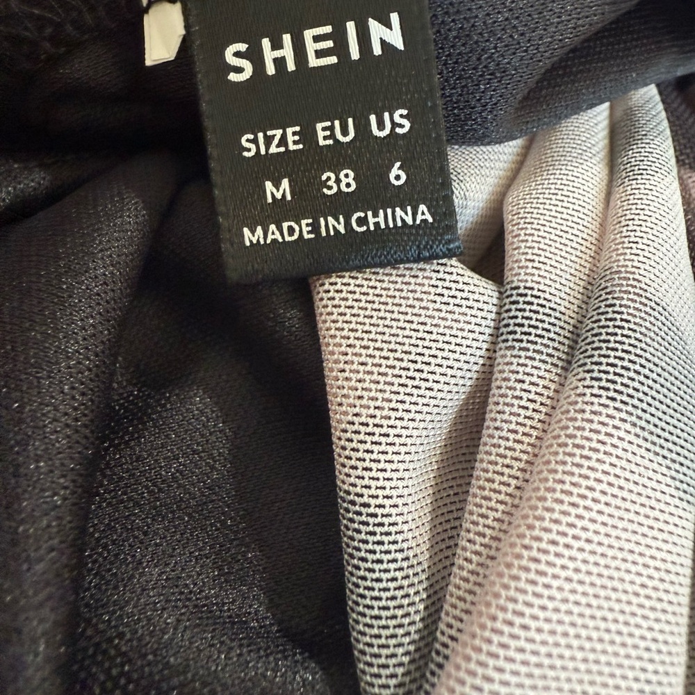 SHEIN Black Brown Zebra Print Pencil Skirt - Picture 6 of 10